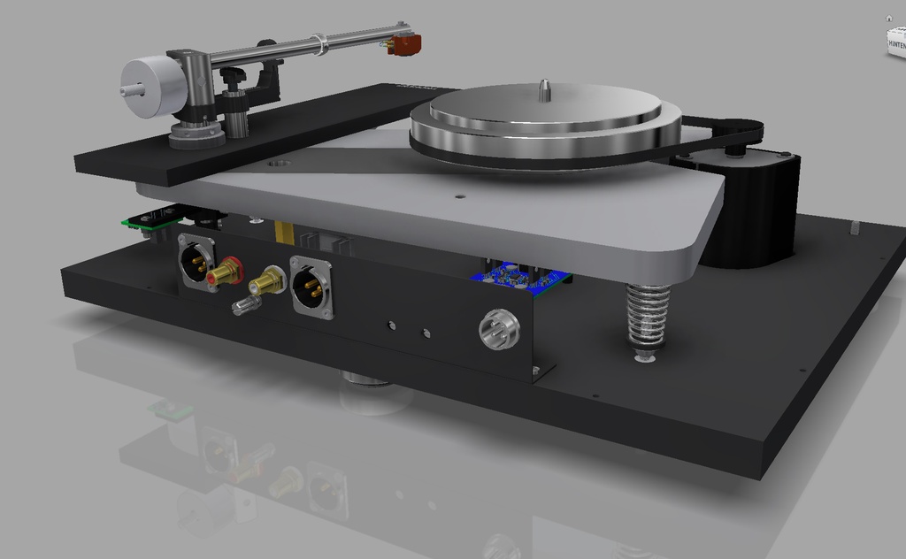 Thorens TD1601 Platenspeler half-automaat