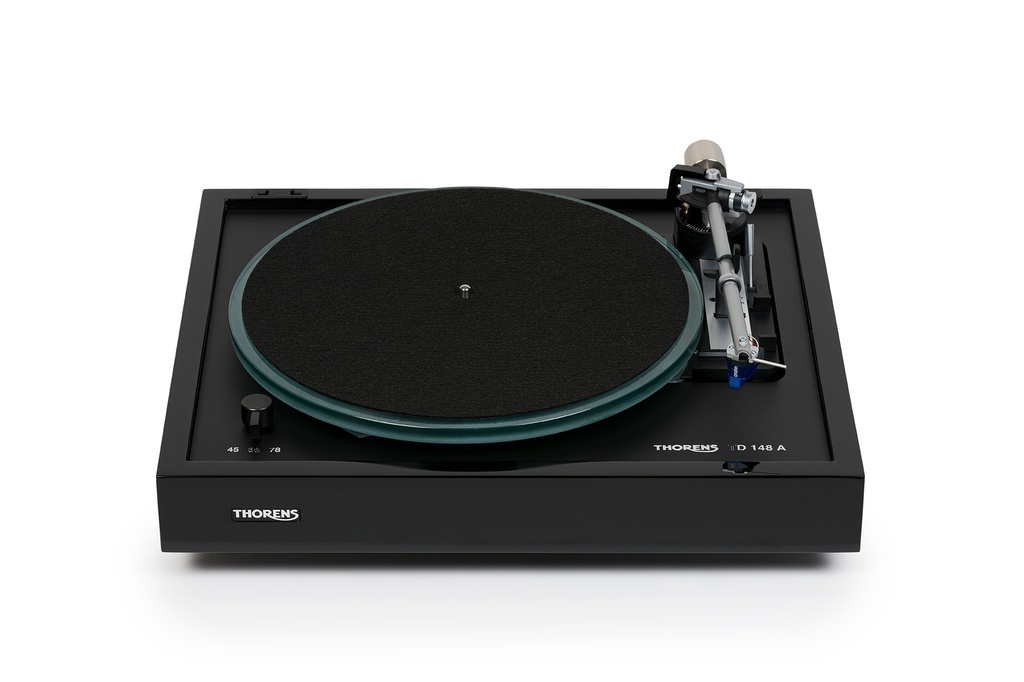 Thorens TD148-A automatische platenspeler Glas plateau/Ortofon 2M Blue