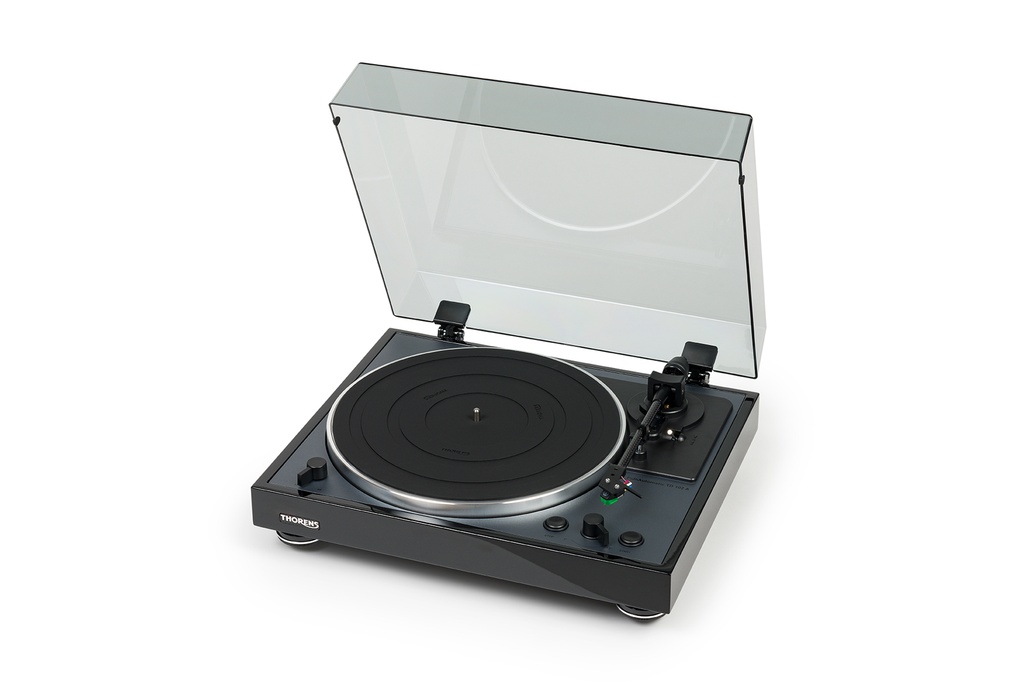 Thorens TD102A automatische platenspeler Carbon toonarm/AT VM95E