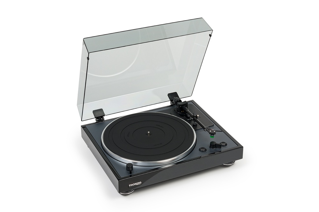 Thorens TD102A automatische platenspeler Carbon toonarm/AT VM95E