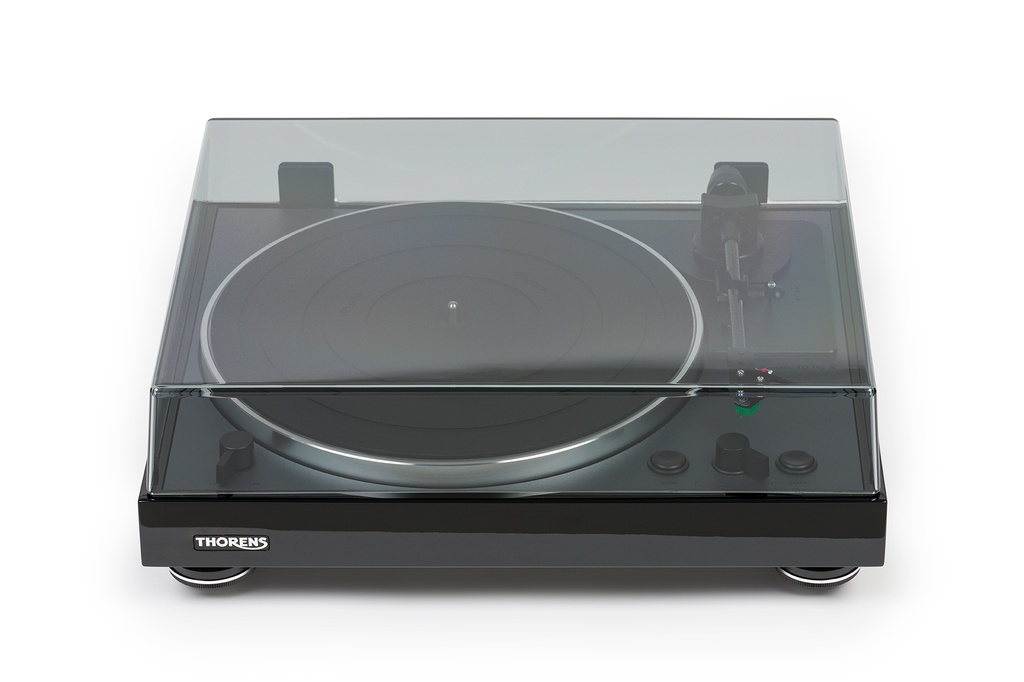 Thorens TD102A automatische platenspeler Carbon toonarm/AT VM95E