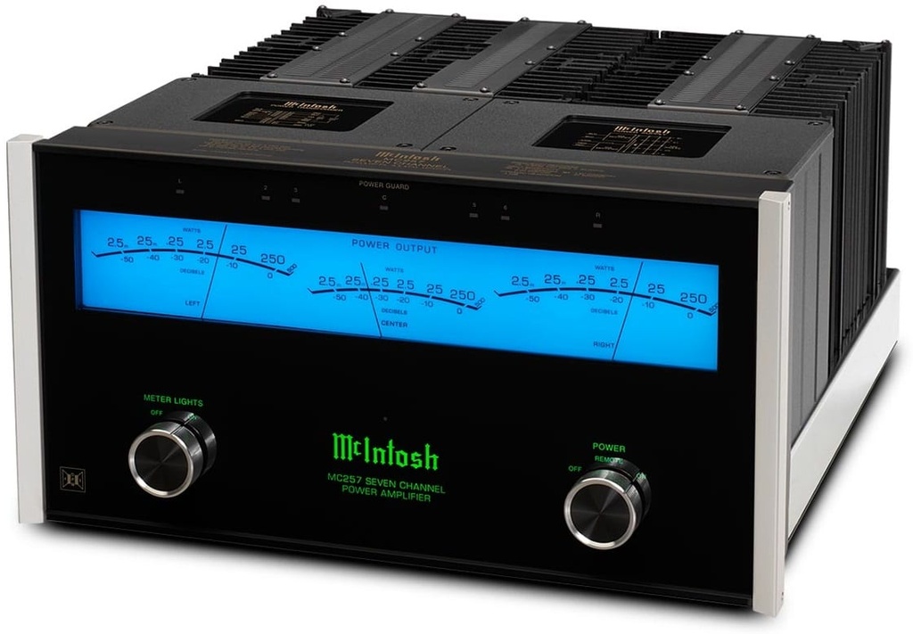 McIntosh MC257 Eindversterker met 7 x 200 Watt vermogen