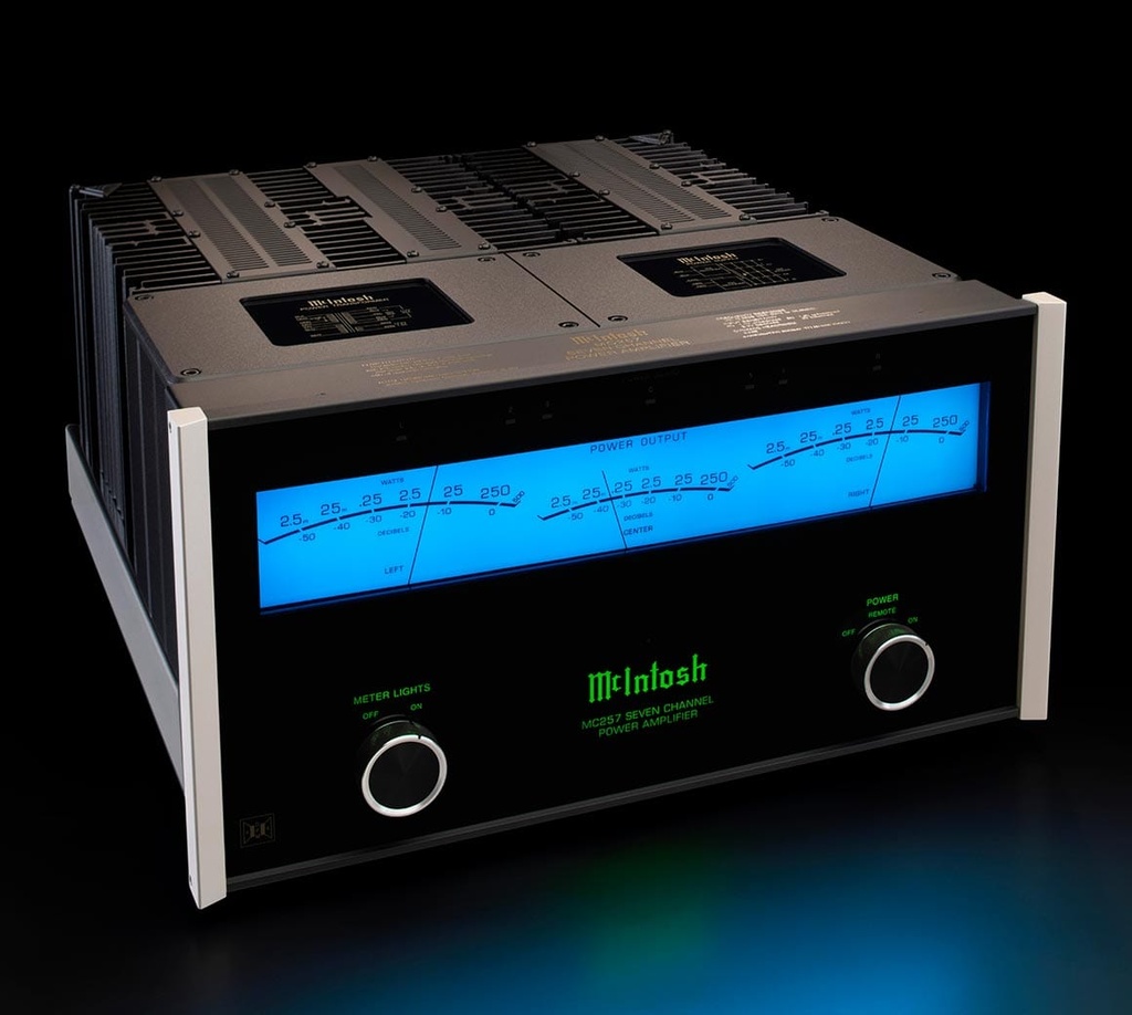 McIntosh MC257 Eindversterker met 7 x 200 Watt vermogen