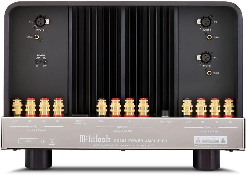 McIntosh MC303 Eindversterker met 3 x 300 Watt vermogen