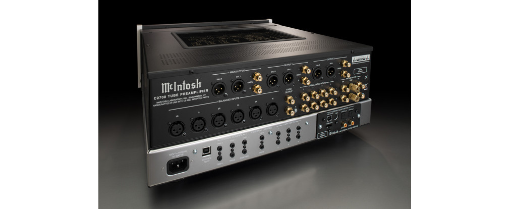 McIntosh C2700 Buizen Voorversterker met DA2 DAC module