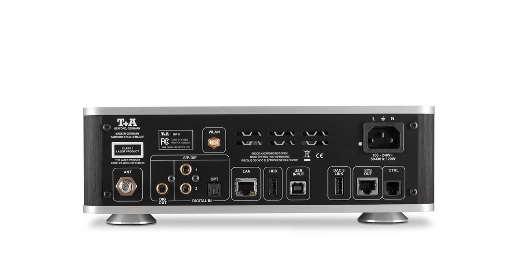 T+A MP8 Multi Source CD speler en DAC