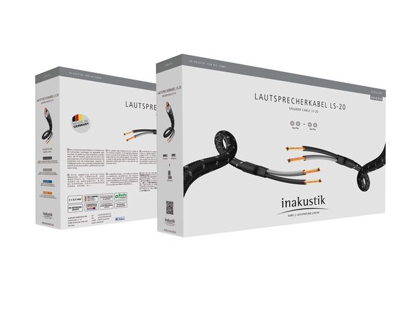 In-akustik Excellence Confectie LS-20 luidspreker kabel