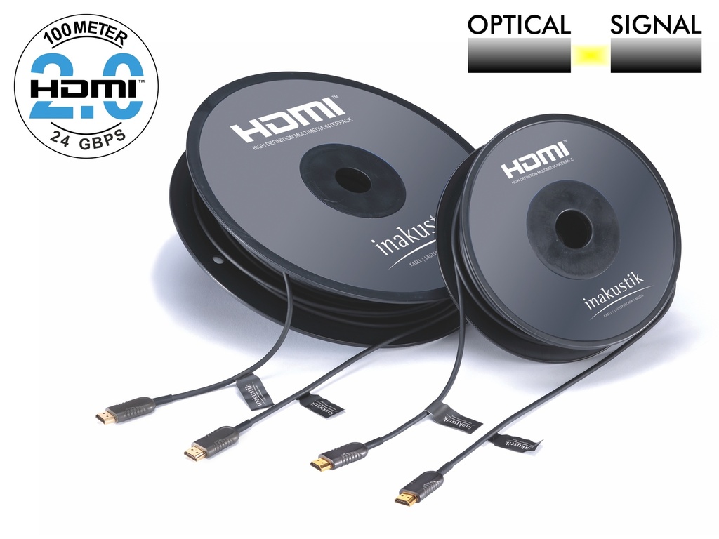 In-akustik Excellence HDMI-optische kabel-HDMI , 4K/24Gbps