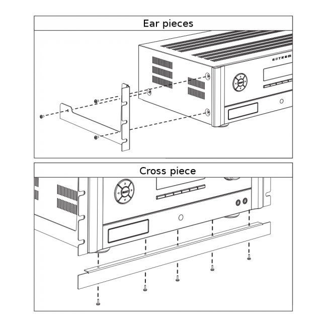 Anthem MRX/AVM Rackmount kit