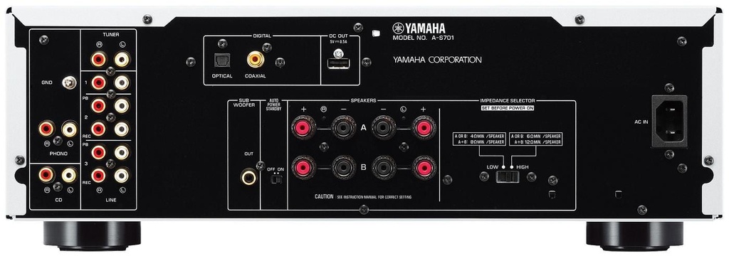 Yamaha A-S701 Geïntegreerde versterker