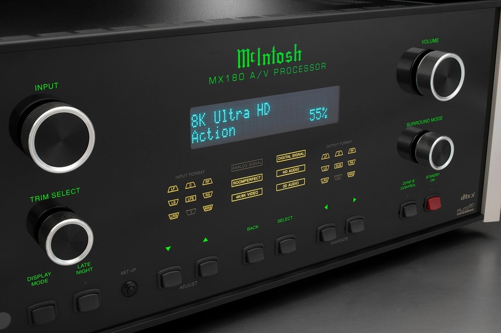 McIntosh MX180 15.1 Kanaals AV Processor