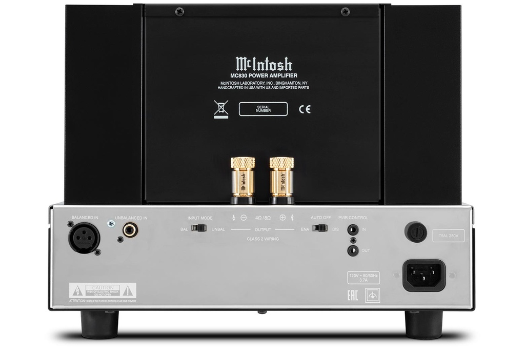 McIntosh MC830 1x 300W mono eindversterker