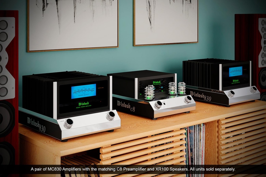 McIntosh MC830 1x 300W mono eindversterker