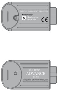 Advance Paris X-FTB02 Bluetooth ontvanger