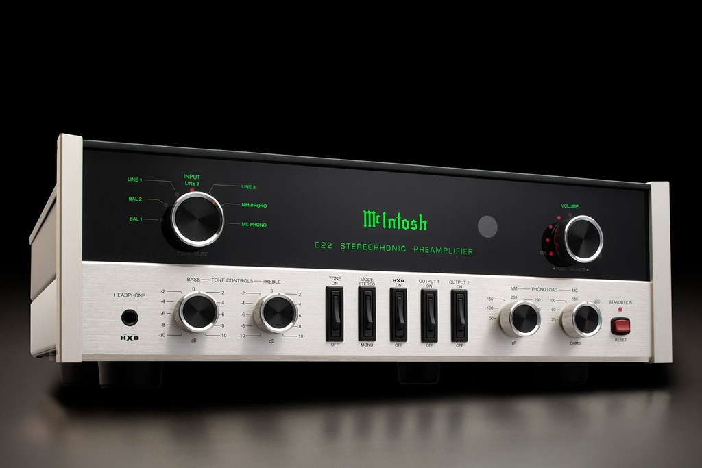 McIntosh C22 MK V Buizen Voorversterker