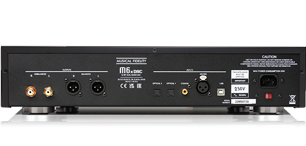 Musical Fidelity M6x DAC DAC