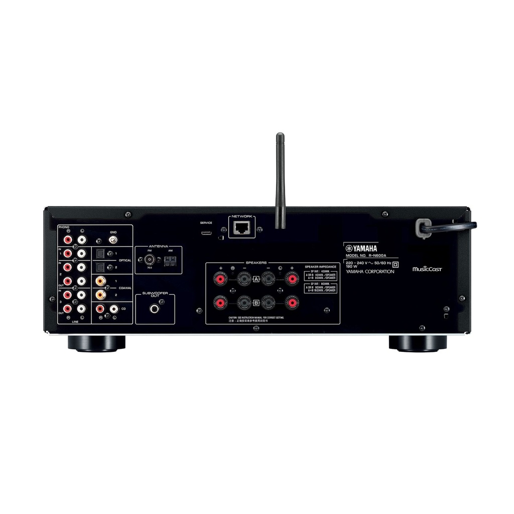 Yamaha R-N600A DAC, Streamer en Receiver