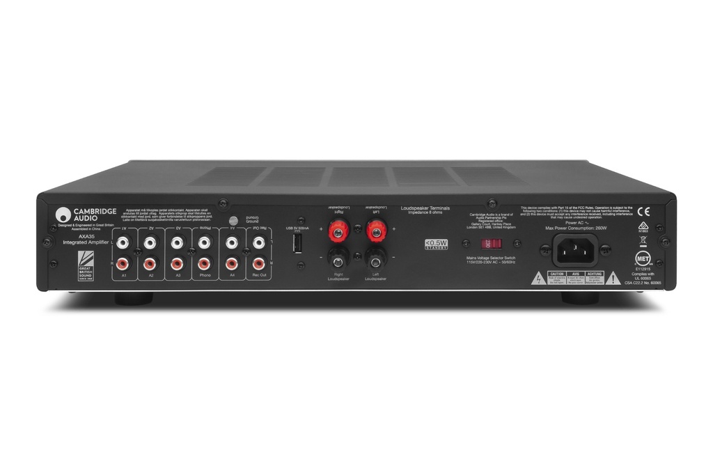 Cambridge Audio AXA35 - 35W Geïntegreerde Versterker 3