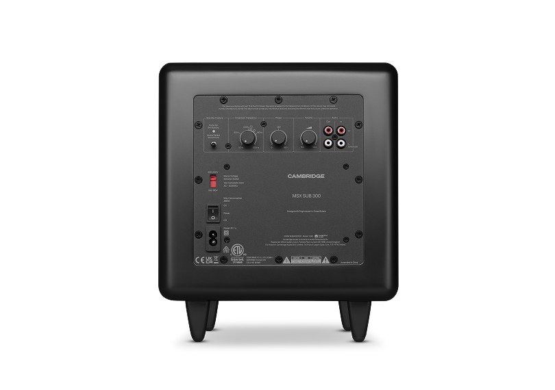 Cambridge Audio MSX Sub 300 - Subwoofer black 3