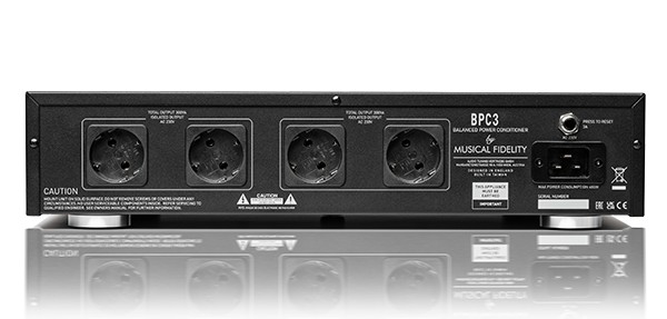 Musical Fidelity BPC 3 gebalanceerde netconditioner
