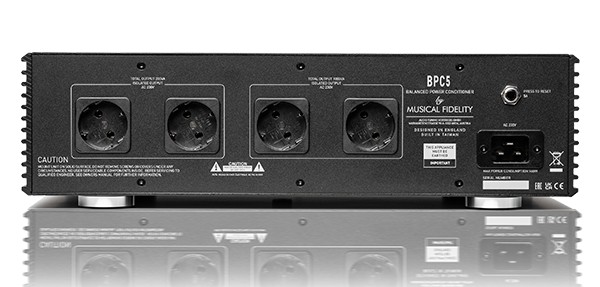 Musical Fidelity BPC 5 gebalanceerde netconditioner