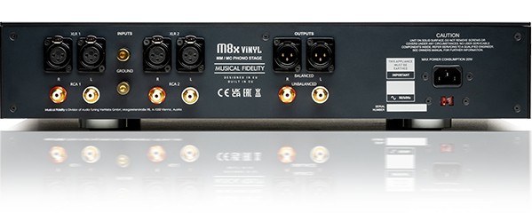 Musical Fidelity M8x Vinyl phono voorversterker