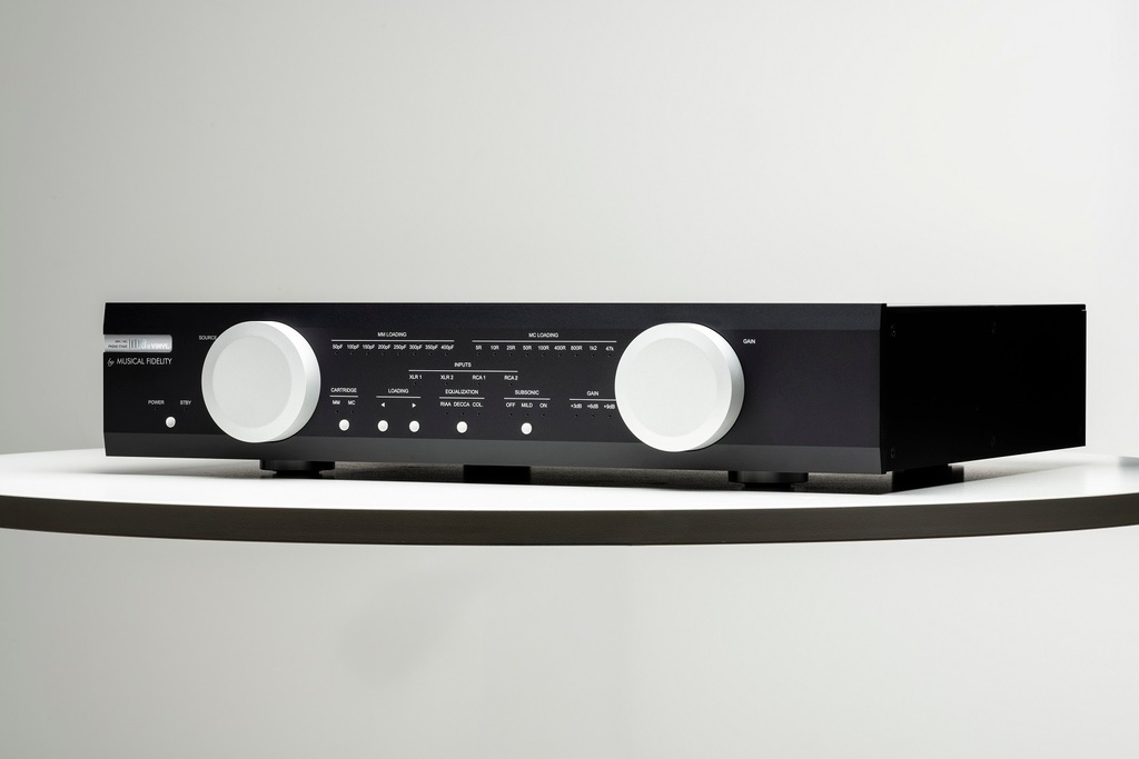 Musical Fidelity M8x Vinyl phono voorversterker zwart