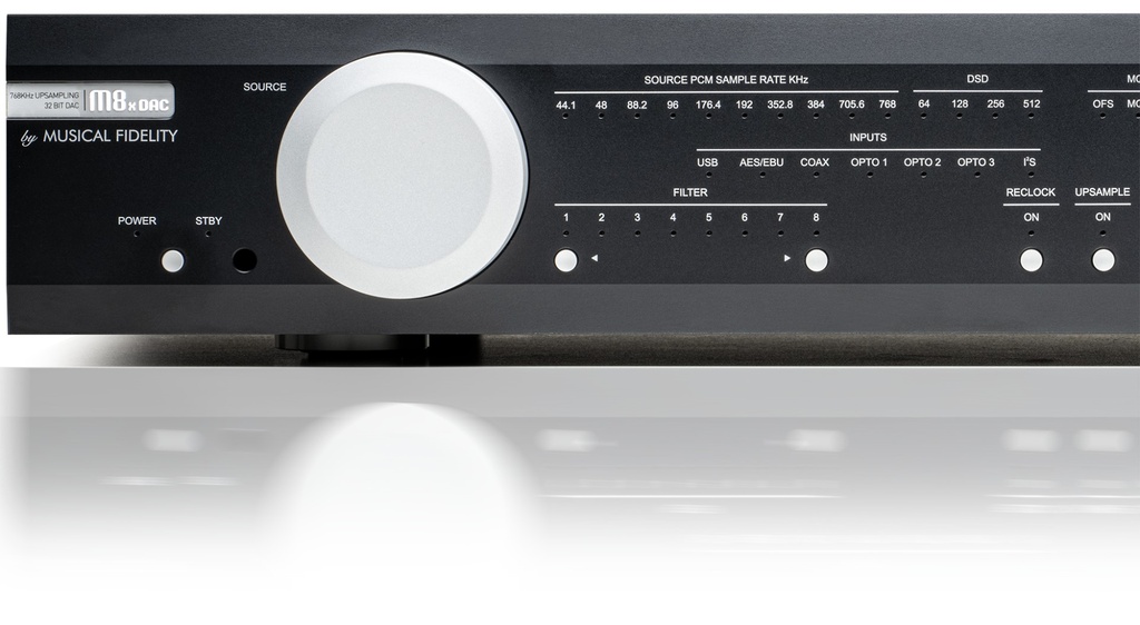 Musical Fidelity M8x DAC Digital-Analog-Converter zwart