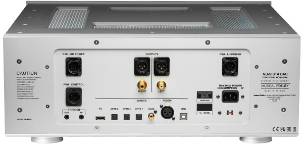 Musical Fidelity Nu-Vista DAC Digital-Analog-Converter