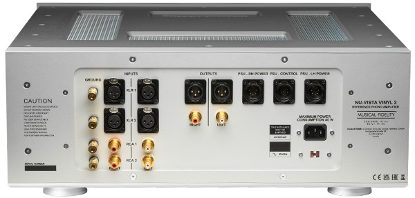 Musical Fidelity Nu-Vista Vinyl 2 phono voorversterker