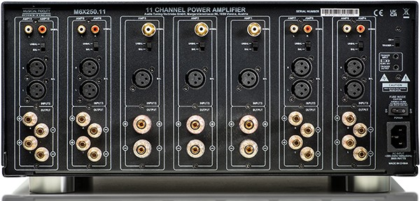 Musical Fidelity M6x 250.11 multikanaal eindversterker