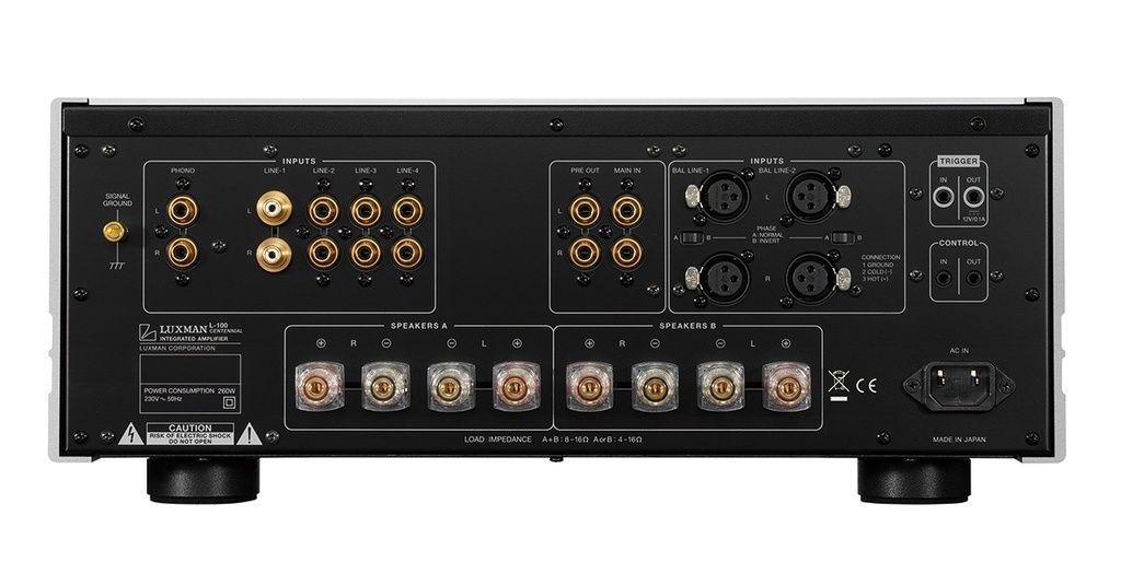 Luxman L-100 Centennial geïntegreerde versterker 2