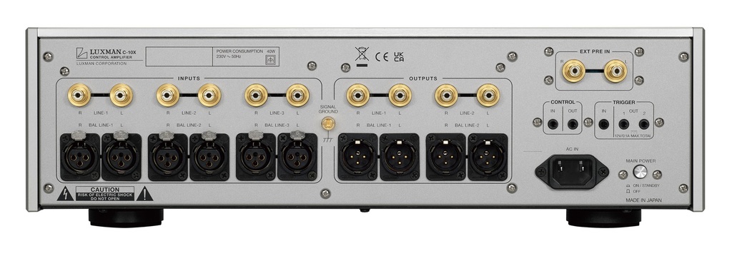 Luxman C-10X voorversterker 3