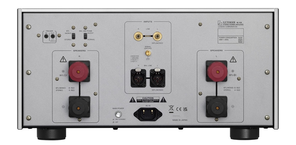 Luxman M-10X eindversterker 3