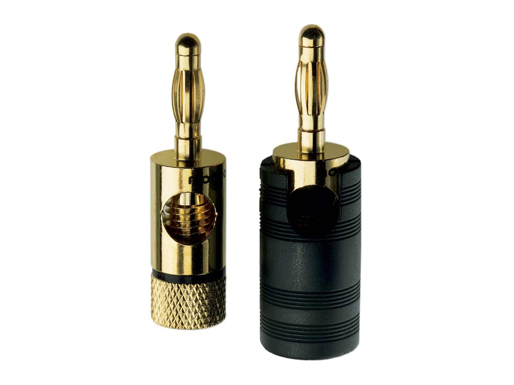 In-akustik Premium 4mm 'Multi Contact' handschroef - 16mm² (4 stuks) bananenplug