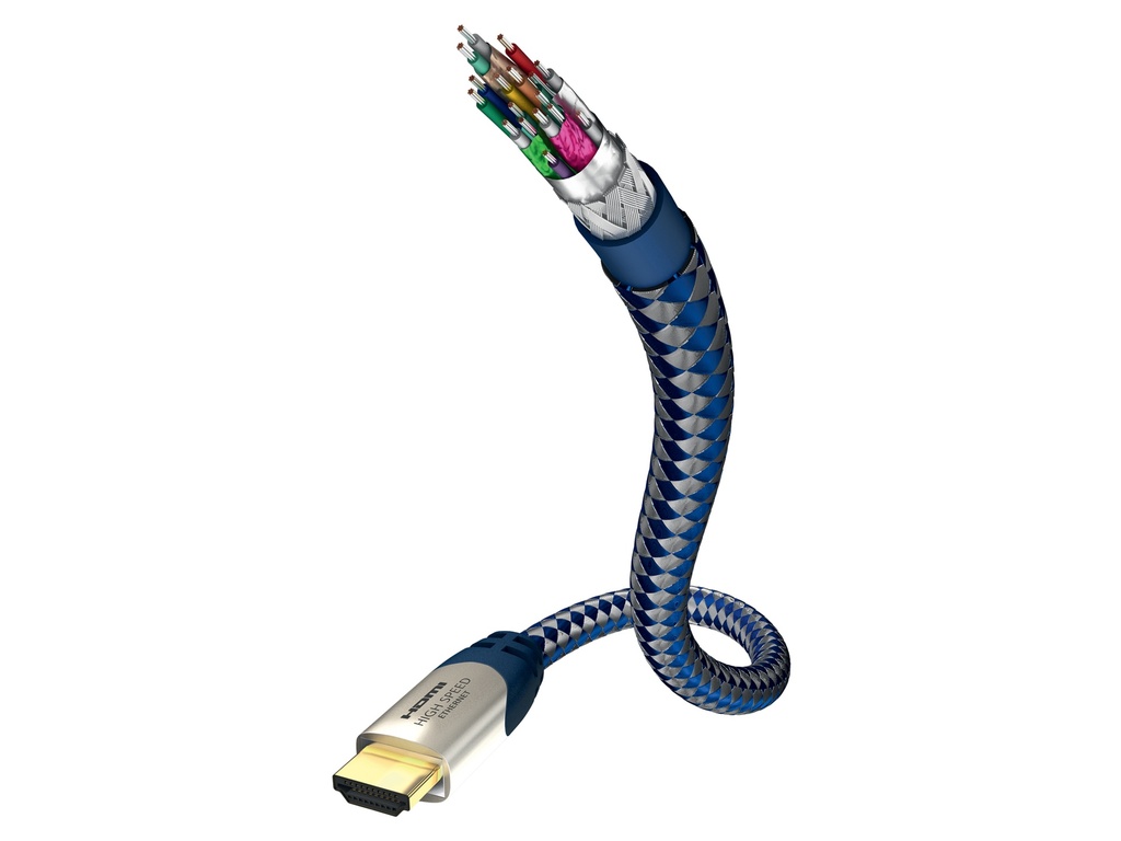 In-akustik Premium HDMI-HDMI, Ultra HD met Ethernet