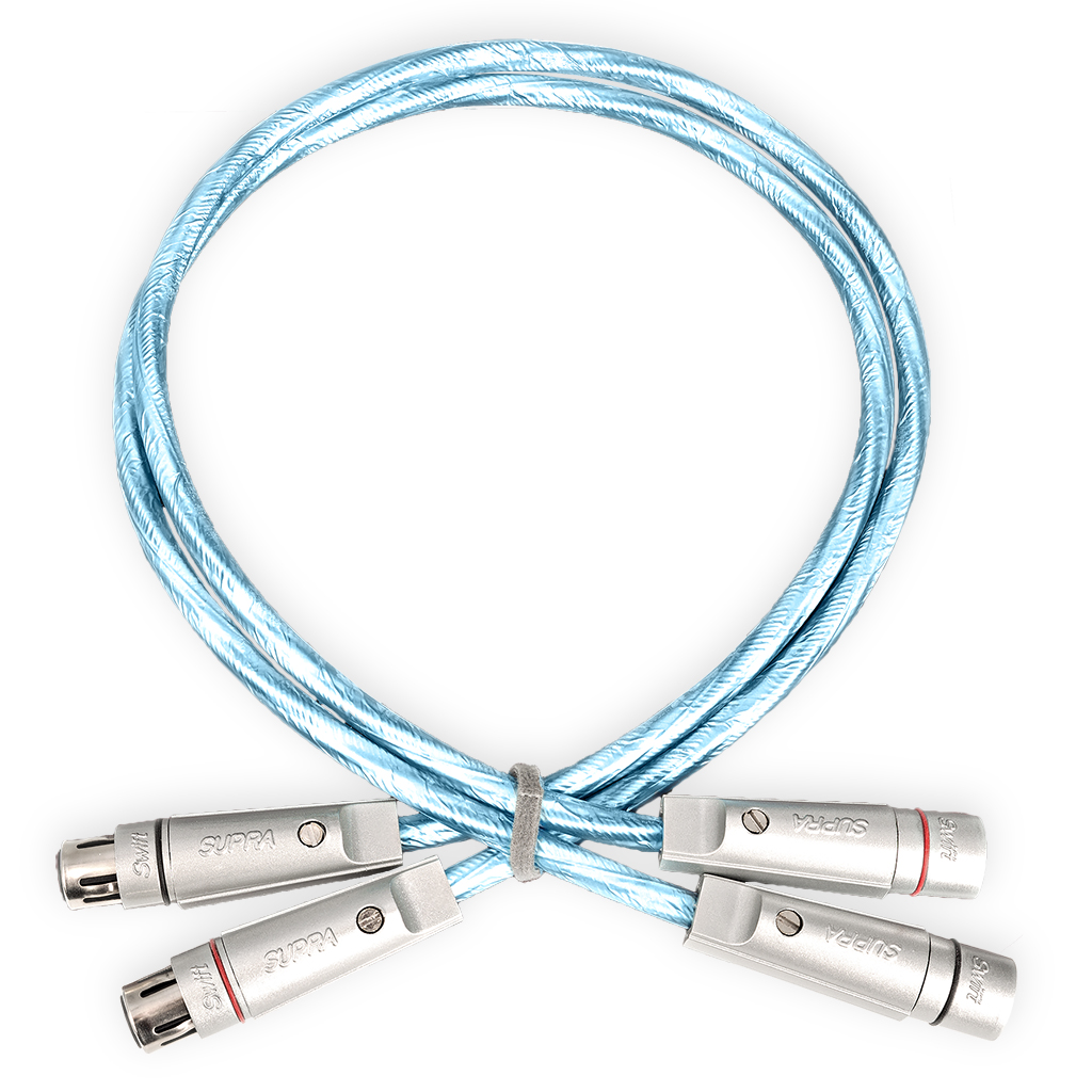 Supra Sword Gebalanceerde Interlink XLR 1m audio kabel
