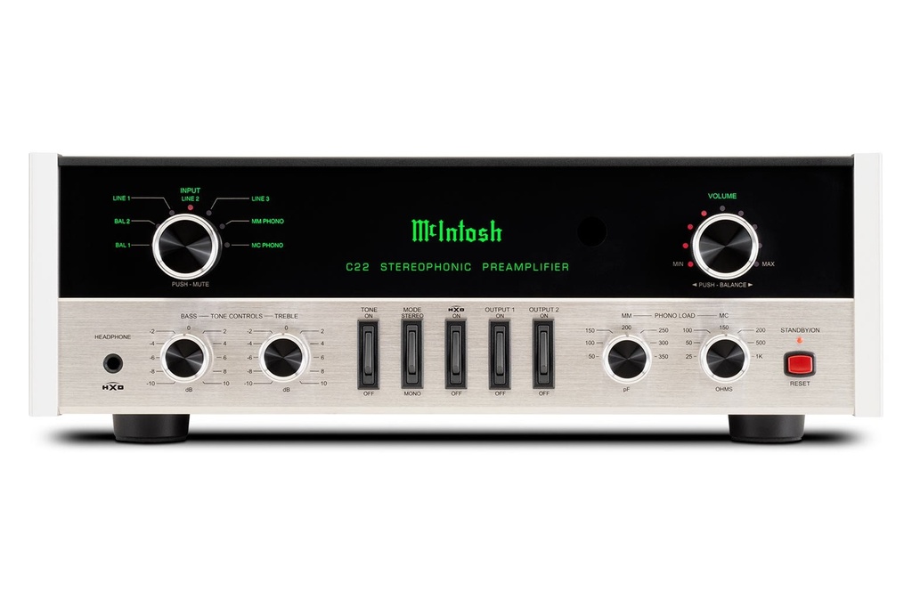 McIntosh C22 MK V Buizen Voorversterker