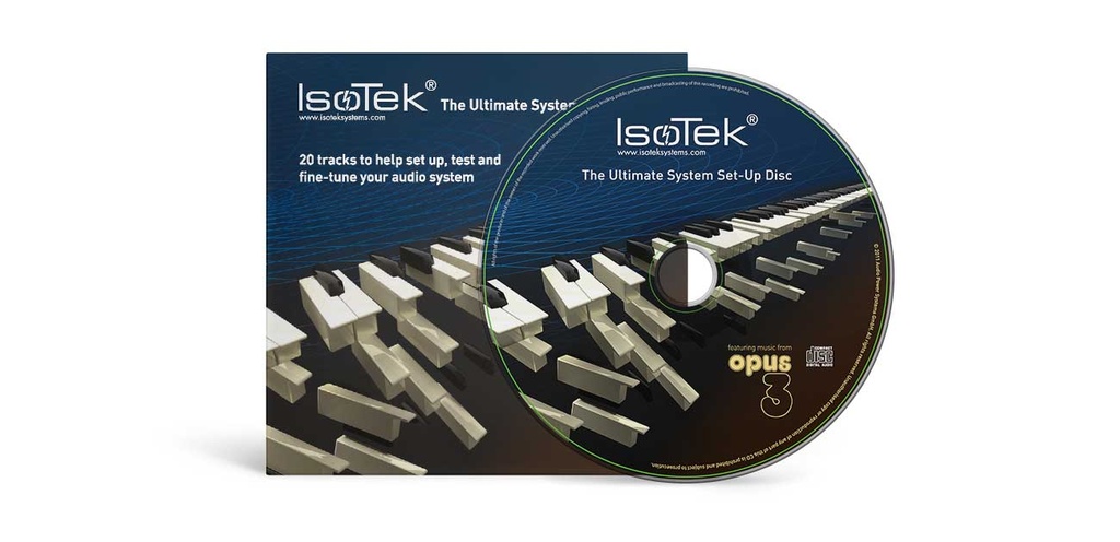 IsoTek Ultieme Systeeminstallatie CD