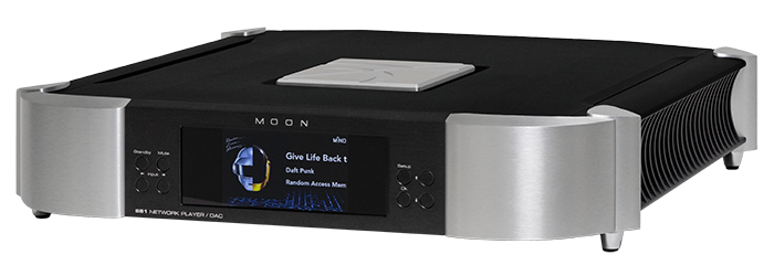 MOON 681 met MDE-1 DAC, voorversterker & MiND 2 netwerkspeler