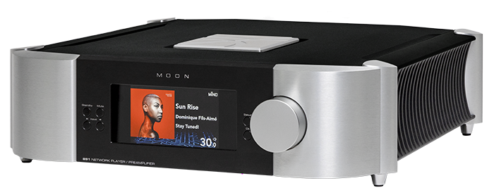 MOON 891 met MDE-3 DAC, voorversterker & MiND 2 netwerkspeler