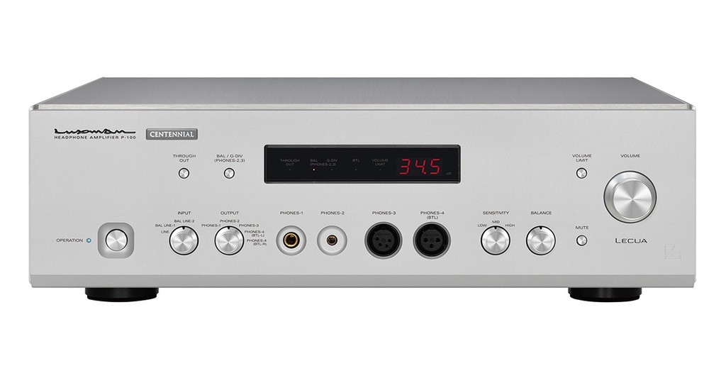 Luxman P-100 Centennial hoofdtelefoonversterker