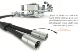 In-akustik Reference PHONO SME recht > 2x XLRm +aarde - NF-2404 AIR audio kabel