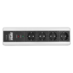 Supra MD 04/SP - Volledig afgeschermde 4-voudige stekkerblok