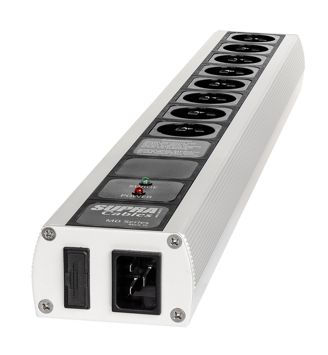 8 Voudige Stekkerdoos Spn5085B/10 230V Type F