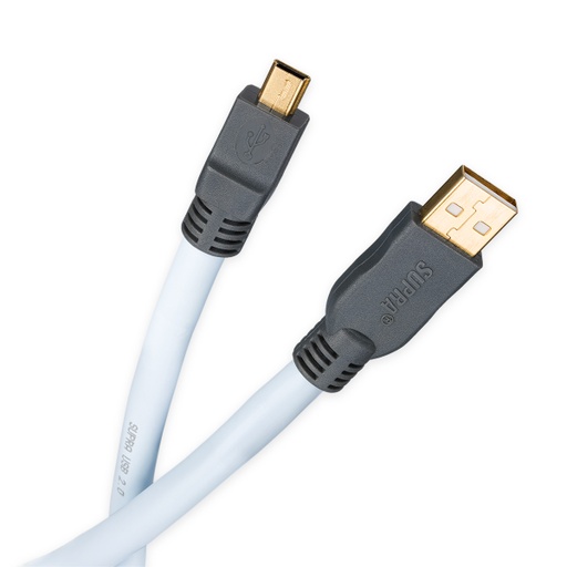 Supra USB 2.0 High-speed type A- > Mini B digitale USB kabel