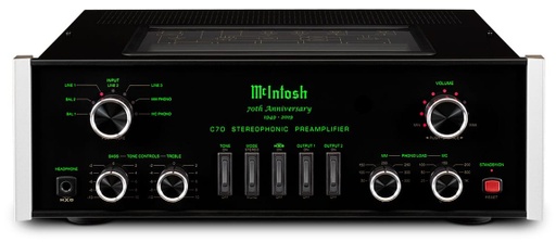 McIntosh C70 Stereo Buizen Voorversterker