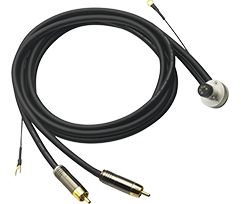 Linn T-Kable met RCA connector Toonarm kabel
