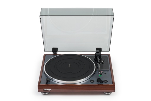 Thorens TD 102 A met Carbon toonarm/AT VM95E automatische platenspeler