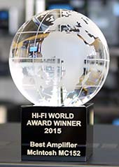 "Best Amplifier" 2015 - Hi-Fi World